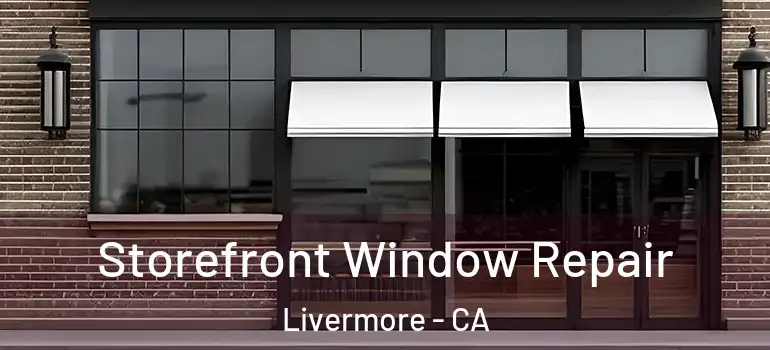  Storefront Window Repair Livermore - CA
